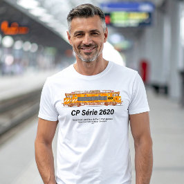 CPセリー2620電気機関車。ネズカスロコ Tシャツ