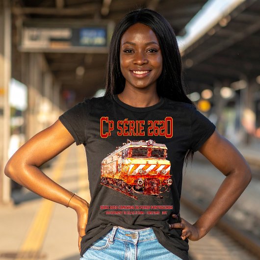 CPセリー2620電気機関車。ネズカスロコ Tシャツ