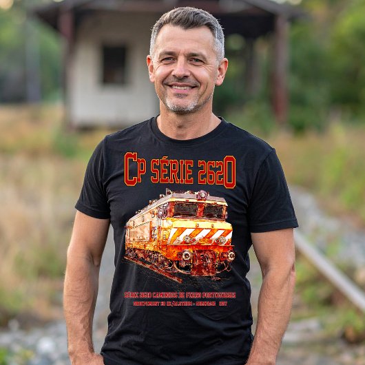 CPセリー2620電気機関車。ネズカスロコ Tシャツ