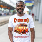 CPセリー2620電気機関車。ネズカスロコ Tシャツ