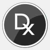 CPソルバラウンドステッカー ラウンドシール (正面)