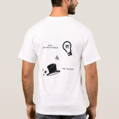 CPソルバ:数学者と魔術師 Tシャツ (裏面)