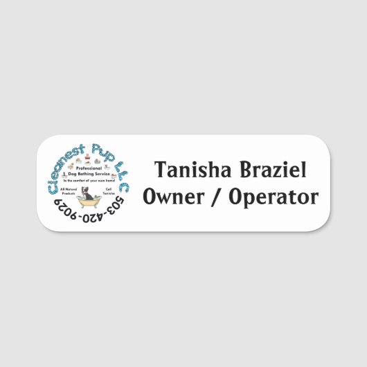 CP名タグ 名札 (正面)