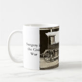 cp1563軍隊の医学ワゴン、市民の外科… コーヒーマグカップ (左)