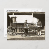 cp1563陸軍メディカルワゴン ポストカード (正面/裏面)