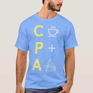 CPAおもしろい公認会計士会計A Tシャツ