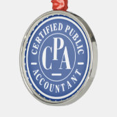 CPAのオーナメント メタルオーナメント (左)