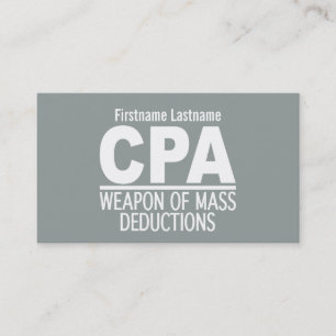 CPAのカスタムな名刺 名刺