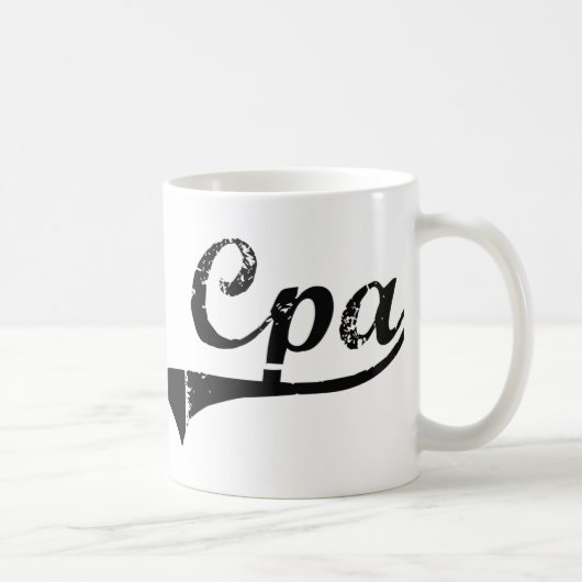 Cpaのプロフェッショナルの仕事 コーヒーマグカップ (右)