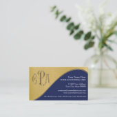 CPAの米国公認会計士の事業税 名刺 (スタンド正面)