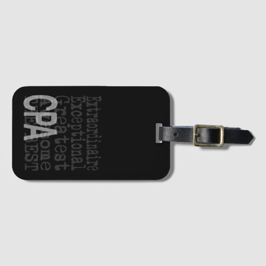 CPAエクストラナレアラゲッジタグ ラゲッジタグ (正面横)