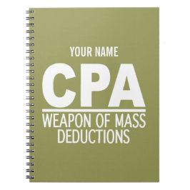 CPAカスタムカラーノート ノートブック