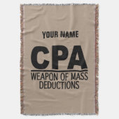CPAカスタムカラー毛布 スローブランケット (正面縦)