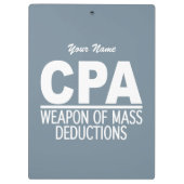 CPAカスタム色クリップボード クリップボード (裏面)
