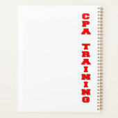 CPAトレーニング プランナー手帳 (裏面)