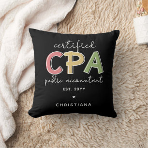CPAパーソナライズされた公認会計士贈与 クッション