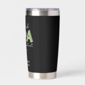 CPAパーソナライズされた公認会計士贈与 保温保冷タンブラー (背面)