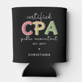 CPAパーソナライズされた公認会計士贈与 缶クーラー (裏面)