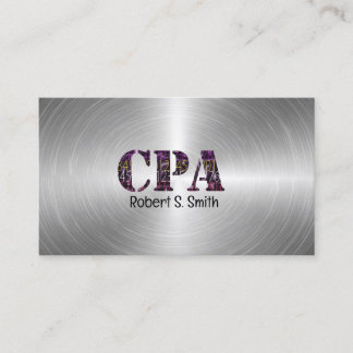 CPAロゴ認定パブリックアカウントシルバー 名刺