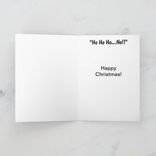 CPA会計士おもしろいクリスマスIRS税ジョーク シーズンカード (内部)