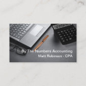 CPA会計士ビジネスモダンカード 名刺 (正面)