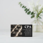 CPA会計士 公認会計士 名刺 (スタンド正面)