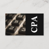 CPA会計士 公認会計士 名刺 (裏面)