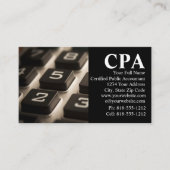 CPA会計士 公認会計士 名刺 (正面)