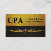 CPA会計士 公認会計士 名刺 (正面)