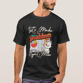 CPA会計 猫 ブックキーパー 税務シーズン監査役 Tシャツ