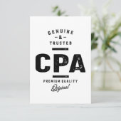 CPA作業職種ギフト 出欠カード (スタンド正面)