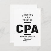 CPA作業職種ギフト 出欠カード (正面/裏面)