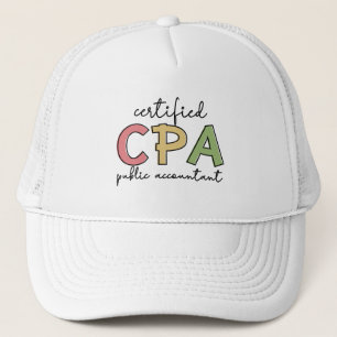 CPA公認会計士ギフト キャップ