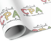 CPA公認会計士 ラッピングペーパー (ロールコーナー)