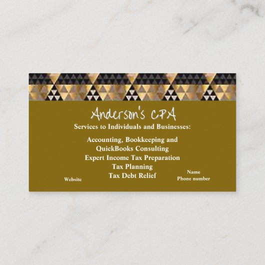 CPA名刺 名刺 (裏面)