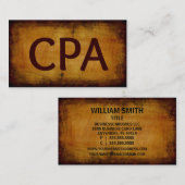 CPA名刺 名刺 (正面/裏面)