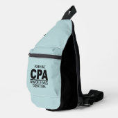 CPA名前をカスタムするとカラー スリングバッグ (右コーナー)