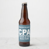 CPA名前をカスタムするとカラー ビールラベル (正面)