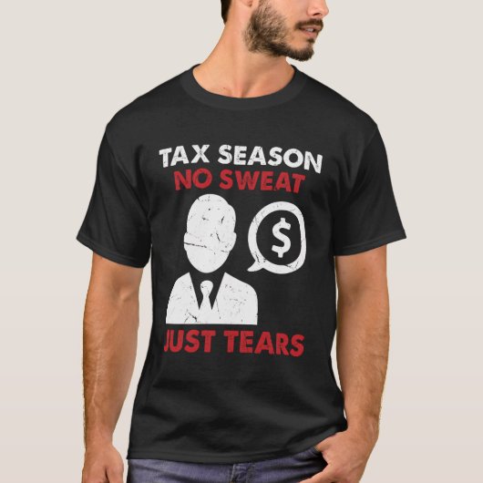 Cpa税季節会計士 Tシャツ (正面)