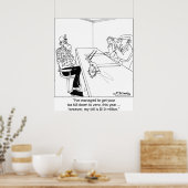 CPA税率表1000万ドル ポスター (キッチン)