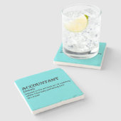 CPA笑わされる ストーンコースター (横)