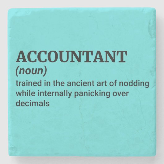 CPA笑わされる ストーンコースター (正面)