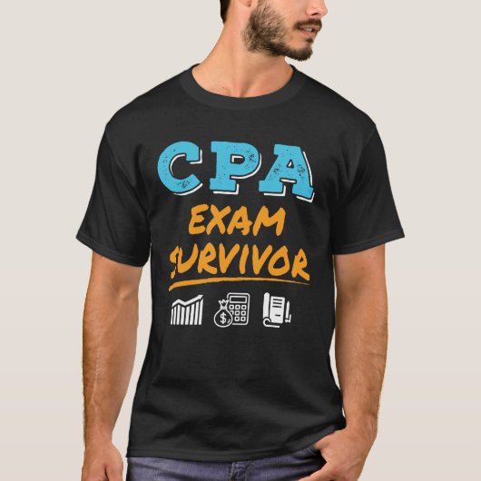 CPA試験生存者 Tシャツ (正面)