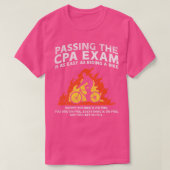 Cpa試験 Tシャツ (デザイン正面)