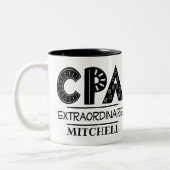 CPA非凡な会計士 ツートーンマグカップ (左)