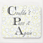 CPA: それを再度渡すことができませんでした! マウスパッド (正面)