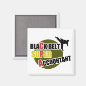 CPA：ブラックベルト会計士 マグネット (正面/裏面)