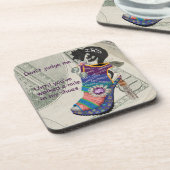 CPA/会計士は判断しません私を… 靴 コースター (左側)