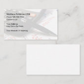 CPA Accountantの名刺（新規） 名刺 (正面/裏面)