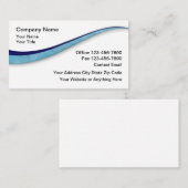 CPA Accountant Modern Business Cards Design 名刺 (正面/裏面)